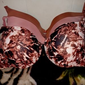 3 38DD Bras by DANSKIN INTIMATES